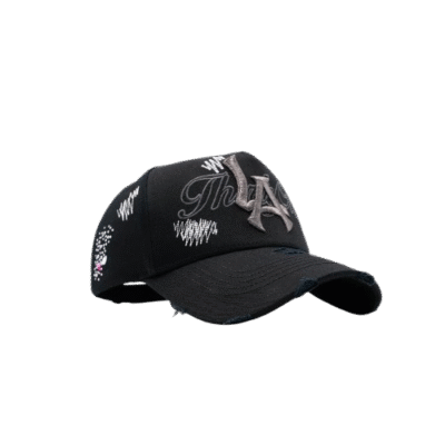 Dandy LA Black Rainbow crystals Hat